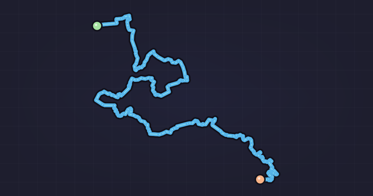 Map of Took coffee ride (87.6 km, +821m) (Ridden)